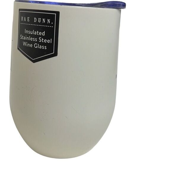 Rae Dunn White Cheers Y'all Insulated Stainless Steel drinkware 12 Oz - Picture 7 of 9